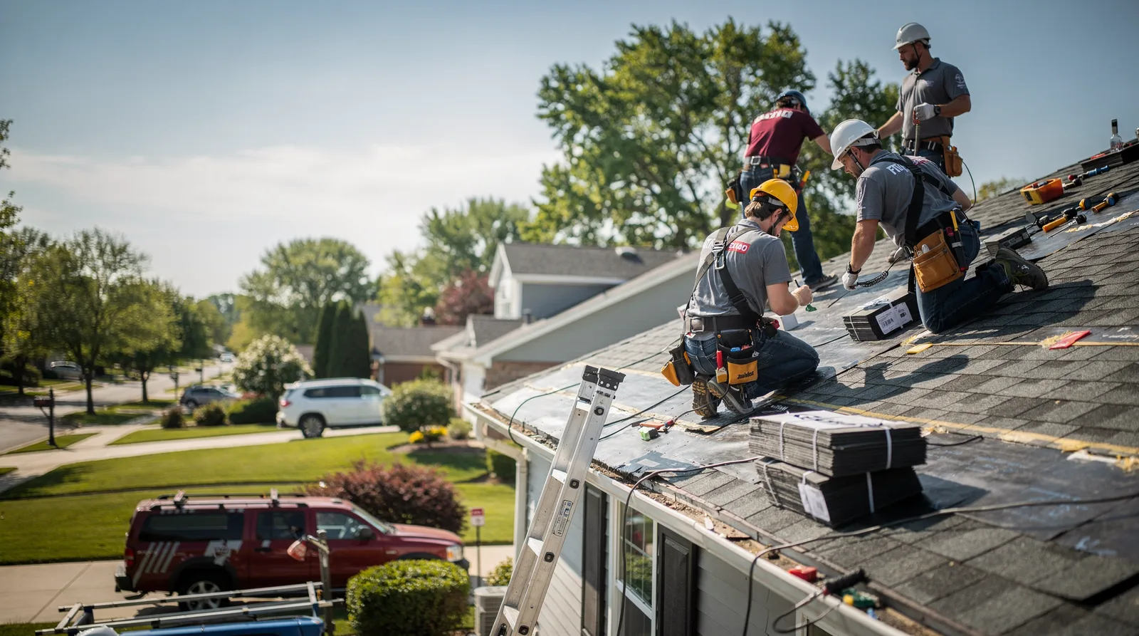 Roof Repair in Rapids City, IL around you